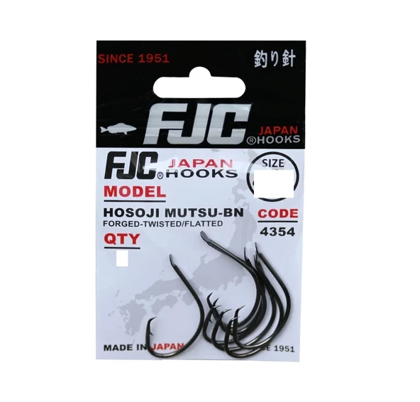 FJC 4354 HOSOJI MUTSU BLACK NIKEL 17 Lİ İĞNE NO:5