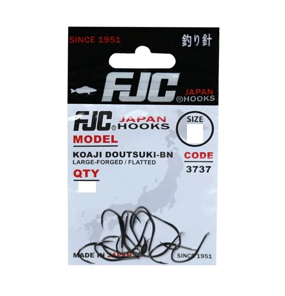 FJC 3737 KOAJI DOUTSUKI BLACK NIKEL 17 Lİ İĞNE NO:11 ürün görseli