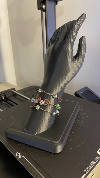 Byr Takı Bilezik Ekranı (Sadece Plastik Aparattır!!!) 3D - 1