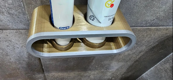 Oral-B Diş Fırçası Duvara Montaj Tutucu (Plastik Aparattır!!!) - 4