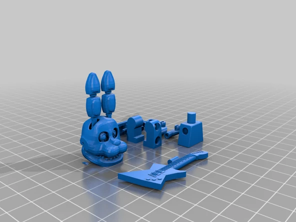 Lego Bonnie Fnaf (Plastik Aparattır!!!)