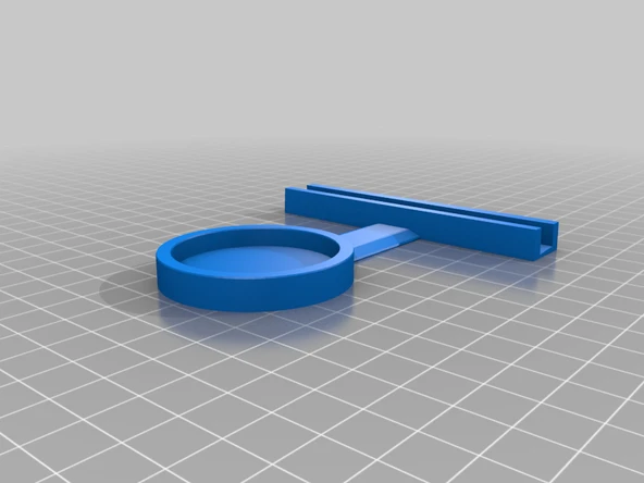 Byr Çay Işığı Litofan Tutucu (Sadece Plastik Aparattır!!!) 3D