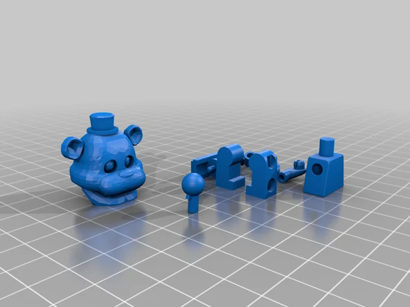 Lego Freddy / Altın Freddy Fnaf (Plastik Aparattır!!!)