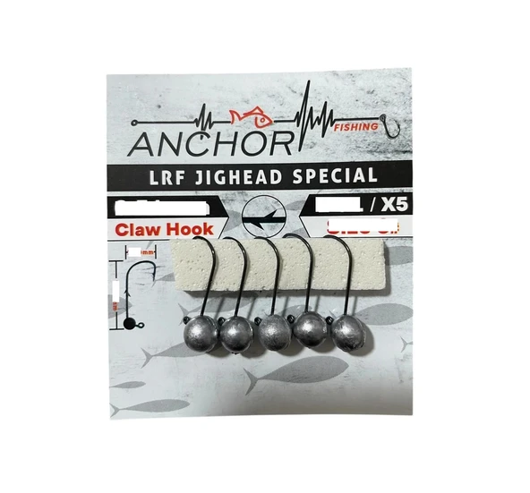 Anchor Special Lrf Jighead 2Gr 5 Li Paket ürün görseli