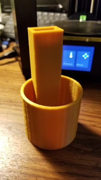 Byr Baofeng UV-5R Amatör Radyo HT bardak tutucu standı (Sadece Plastik Aparattır!!!) 3D - 4