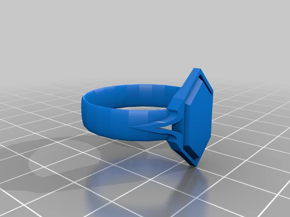 Byr Basit bir yüzük (Plastik Aparattır!!!) 3D - Resim 2