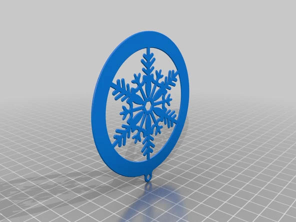 Byr Kar Tanesi Yılbaşı Ağacı Süsü (Plastik Aparattır!!!) 3D - Resim 3