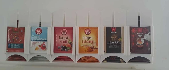 Byr Duvara monte çay poşeti dağıtıcı (Sadece Plastik Aparattır!!!) 3D