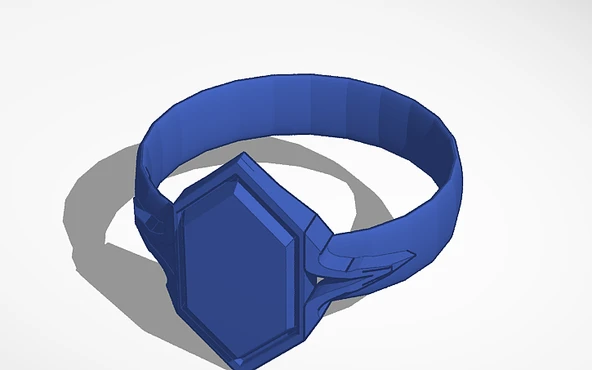 Byr Basit bir yüzük (Plastik Aparattır!!!) 3D - Resim 3