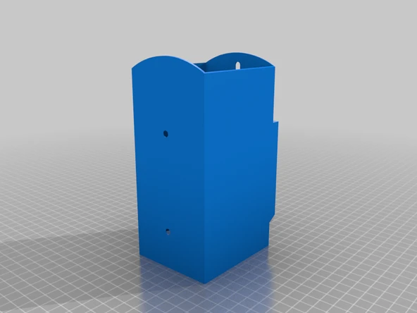 Byr Duvara monte çay poşeti dağıtıcı (Sadece Plastik Aparattır!!!) 3D - 3