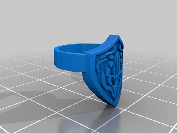 Byr Ev İçi Boş Kalkan Yüzük (Plastik Aparattır!!!) 3D - Resim 2