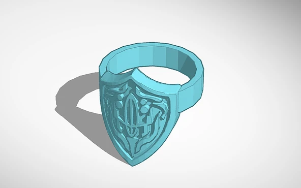 Byr Ev İçi Boş Kalkan Yüzük (Plastik Aparattır!!!) 3D - Resim 4