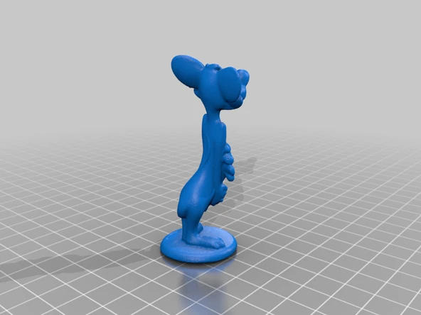 Byr Animaniacs "Pinky" bir demet çiçek tutuyor. (Sadece Plastik Aparattır!!!) 3D - Resim 2