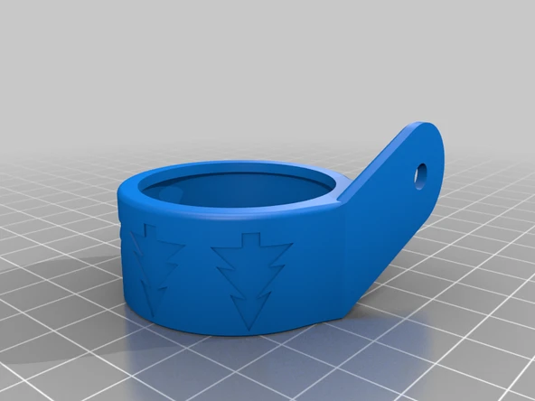 Byr Çay Işık Tutucu Duvara Montaj (Sadece Plastik Aparattır!!!) 3D - 3