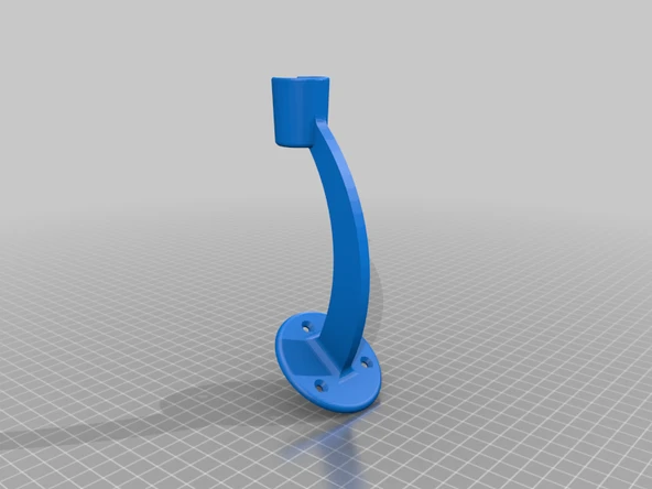 Byr Tutucu Duş Başlığı (Sadece Plastik Aparattır!!!) 3D - 2