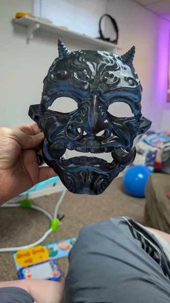 Byr uzun dişli bir maskedir (Plastik Aparattır!!!) 3D - Resim 3