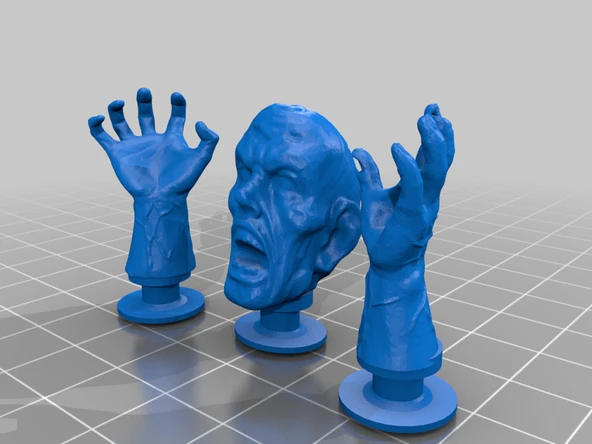 Byr Crocs için Zombi Jibbitz (Sadece Plastik Aparattır!!!) 3D - 2