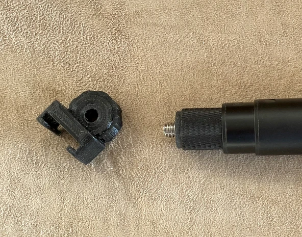 Byr Selfie çubuk (satır içi) kamera ayakkabı adaptörü (Sadece Plastik Aparattır!!!) 3D - Resim 4