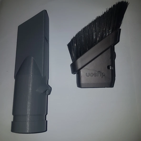 Byr Dyson dikdörtgen fırça takma (Sadece Plastik Aparattır!!!) 3D - Resim 3