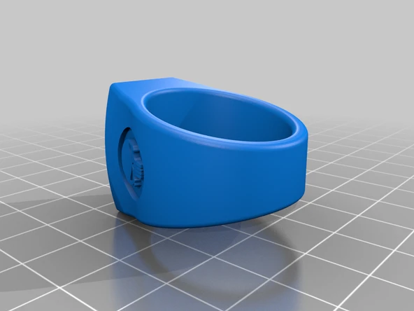 Byr Yüzük Cezalandırıcı Kafatası Kafatası (Sadece Plastik Aparattır!!!) 3D - Resim 4