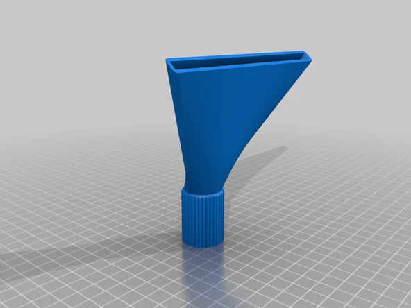 Byr Şelale Duş Başlığı (Kalınlaştırılmış + tırtıllı remix) (Sadece Plastik Aparattır!!!) 3D - Resim 2