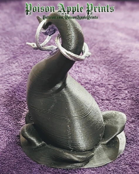 Byr Ursula'dan Esinlenen Dokunaç Yüzük Tutacağı (Sadece Plastik Aparattır!!!) 3D - Resim 3