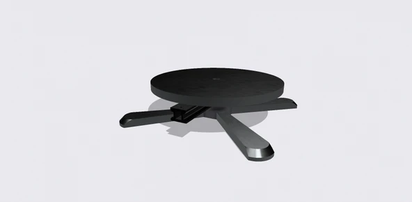 Byr 360 KAMERA DÖNER TABLA V1.0 (Sadece Plastik Aparattır!!!) 3D - 4