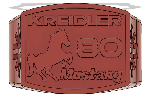 Byr Yüzük 2 Kreidler Mustang 80 lk 800 Moped Motosiklet (Sadece Plastik Aparattır!!!) 3D - Resim 4