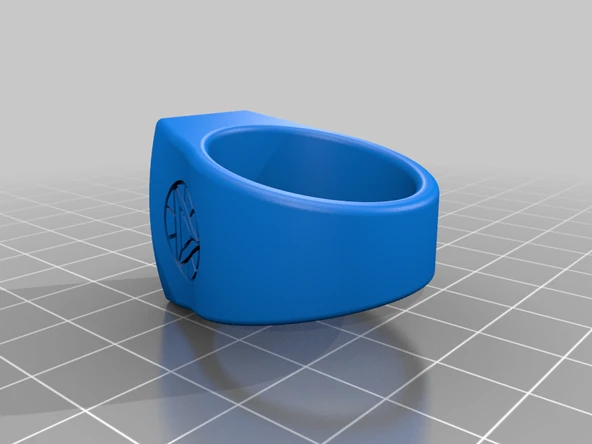 Byr Yüzük Ironman Marvel Superheld (Sadece Plastik Aparattır!!!) 3D - Resim 4