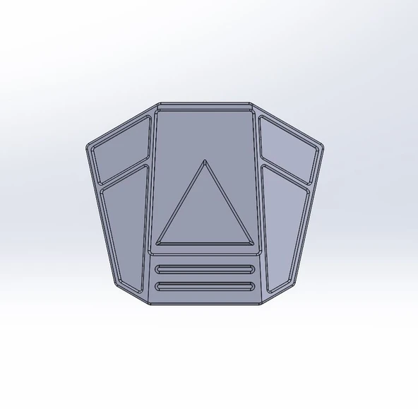 Byr Özel Mandalor El Zırhı (Sadece Plastik Aparattır!!!) 3D - 3