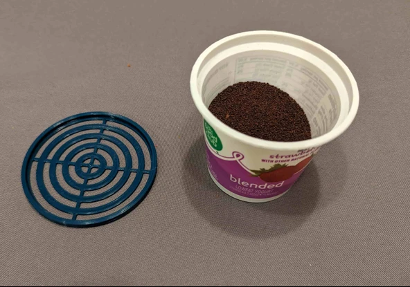 Byr Yoğurt Kapağı - Havalandırılmış (Sadece Plastik Aparattır!!!) 3D - 4