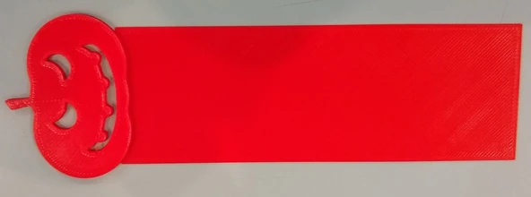 Byr Esnek Kitap Ayracı - Cadılar Bayramı Balkabağı (Sadece Plastik Aparattır!!!) 3D - 1