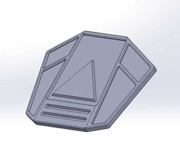 Byr Özel Mandalor El Zırhı (Sadece Plastik Aparattır!!!) 3D