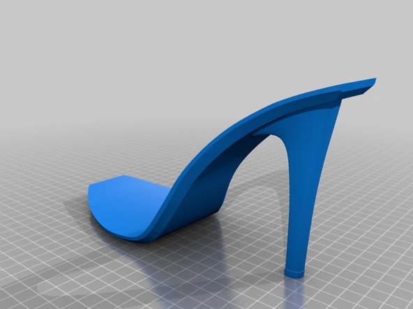 Byr Yüksek topuklu ayakkabılar (Sadece Plastik Aparattır!!!) 3D - 1
