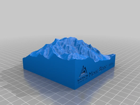 Byr Mont Blanc 10km (Plastik Aparattır!!!) 3D - 2