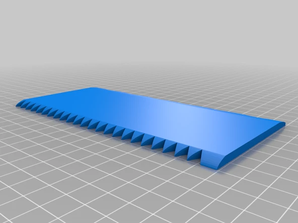 Byr Çift Taraflı Çömlekçilik Kaburga Aracı (Sadece Plastik Aparattır!!!) 3D - 3