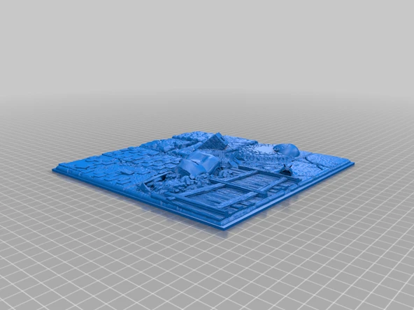 Byr Kuru Fırça Doku Paleti (onarılmış ağ) (Plastik Aparattır!!!) 3D - 2