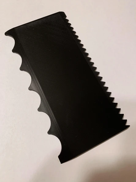 Byr Çift Taraflı Çömlekçilik Kaburga Aracı (Sadece Plastik Aparattır!!!) 3D - 2