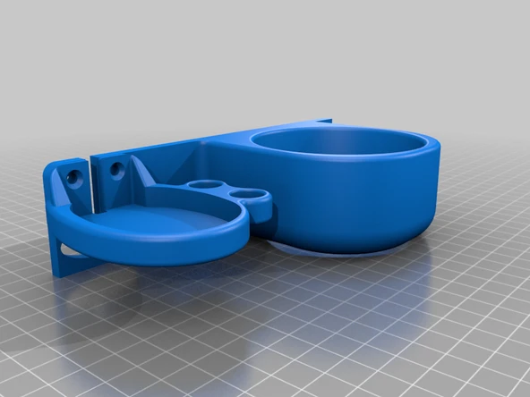 Byr Oral B diş fırçası ve saç kurutma makinesi desteği (Sadece Plastik Aparattır!!!) 3D - Resim 2