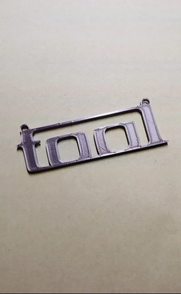 Byr Tool Band 10.000 Gün Logo Kolye (Sadece Plastik Aparattır!!!) 3D - 4