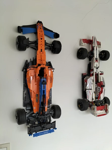 Duvar Hook Lego F1 Arabalar (Plastik Aparattır!!!) - 2