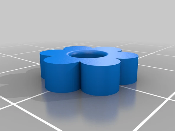 Byr Halkalar / küpeler için çiçek kolye (Plastik Aparattır!!!) 3D - 3