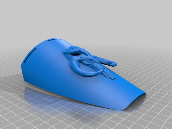 Byr Mythosaur ile Tek Mandalor Omuzu (Sadece Plastik Aparattır!!!) 3D