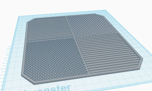 Byr EZ Kuru Fırça Doku Paleti (Sadece Plastik Aparattır!!!) 3D