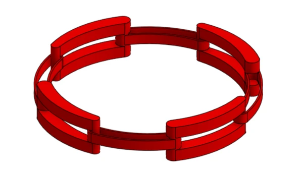 Byr Plegable bilezik (Sadece Plastik Aparattır!!!) 3D ürün görseli