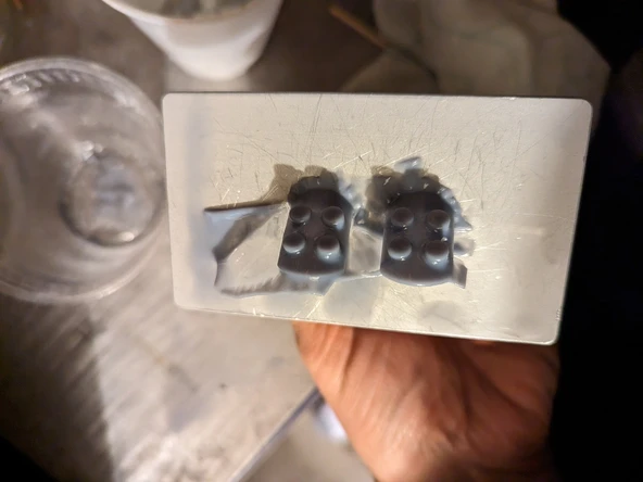 Byr LEGO uyumlu bastırılarak takılan BAŞPARMAK çivileri (Plastik Aparattır!!!) 3D - 4