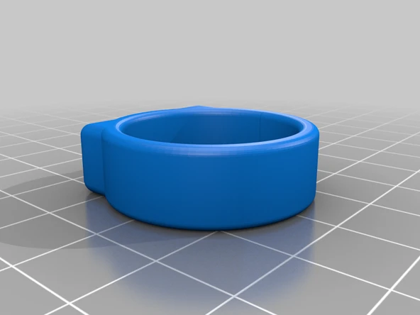 Byr Chi Rho Yüzük (Plastik Aparattır!!!) 3D - Resim 2