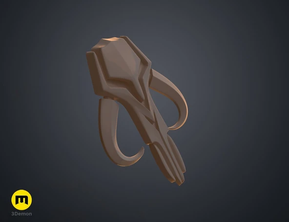 Byr Bo-Katan'ın Mitosaur Mührü (Mandalor) (Plastik Aparattır!!!) 3D - 4