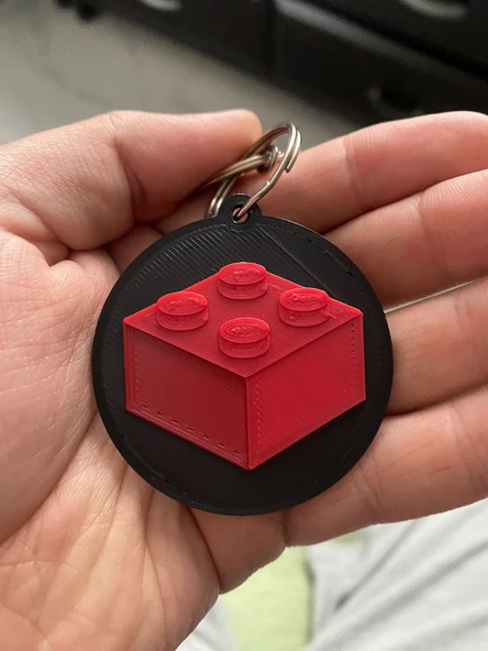 Byr Lego Tuğla anahtarlık (Plastik Aparattır!!!) 3D - 2