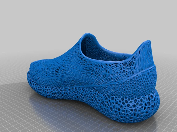 Byr Creality yapımı ayakkabı (benim değil!!!) (Plastik Aparattır!!!) 3D - Resim 2